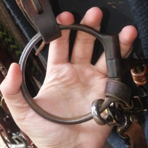 Western D-ring snaffle
